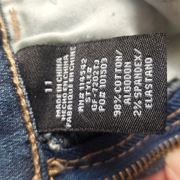 Dollhouse Jean Distressed Bib Overalls - Picture 14 of 16